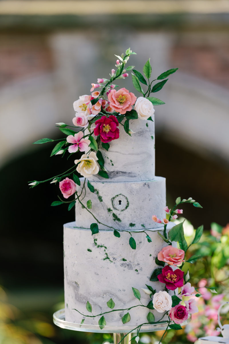Wedding Cake d'Exception, Art floral en sucre, Jardin Secret,  Bouchra Sugar Designer