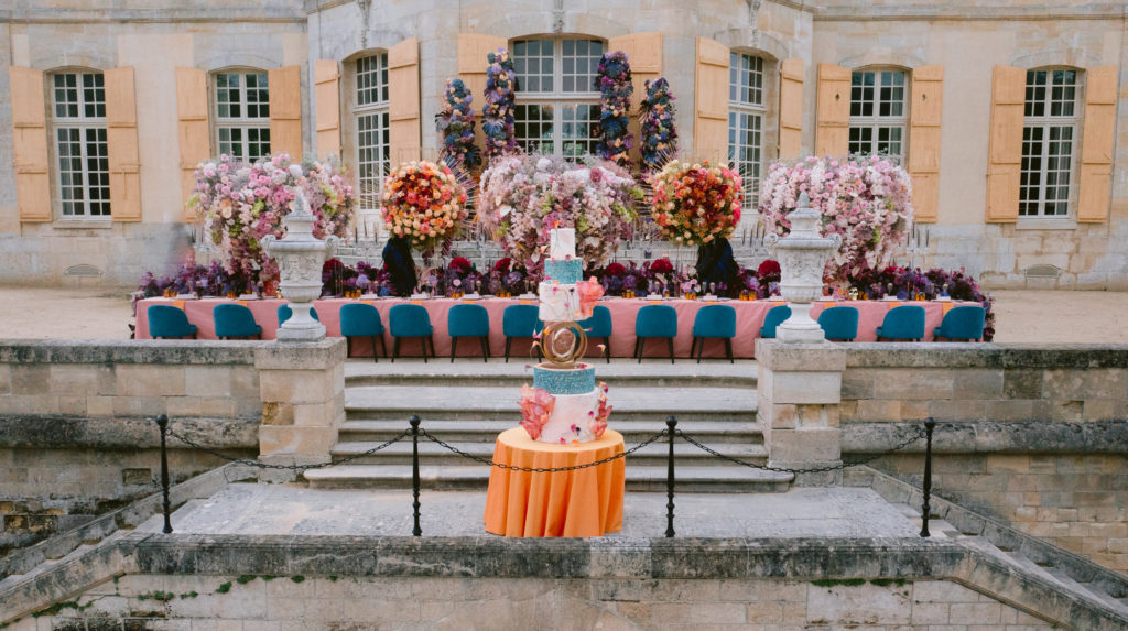 Luxury Wedding Cake en France (Paris), Art Floral en sucre, Bouchra Sugar Designer