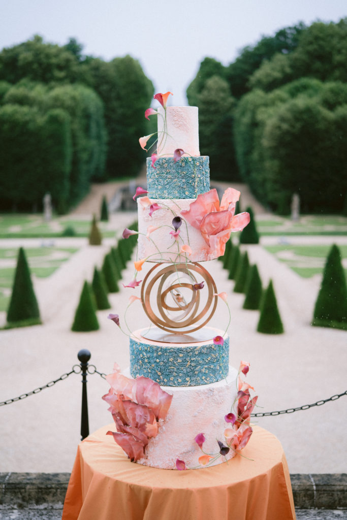 Luxury Wedding Cake en France (Paris), Art Floral en sucre, Bouchra Sugar Designer